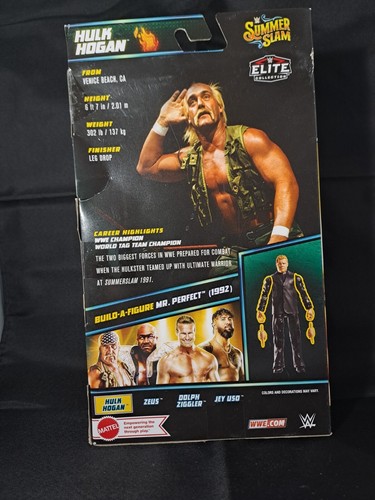 Mattel WWE Elite Collection Summer Slam 6" Hulk Hogan - Photo 2/2