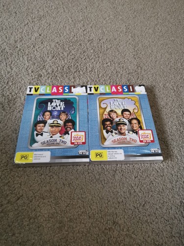The Love Boat Season 2 Volume 1 & 2 Brand New Region 4 DVD