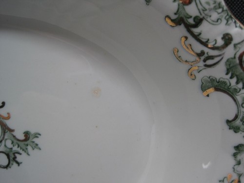 John Edwards England, Holland, Porcelaine De Terre Antique Med Serving Bowl - Picture 4 of 6