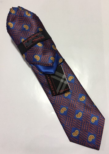 NWT Necktie & Hanky Set Steven Land – NEW Collection Hi-DENSITY 140 PICKS #42 - Picture 3 of 5