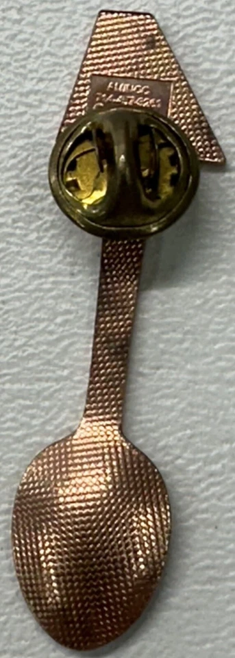 1995 Arizona Diamondbacks Spoon Lapel Pin MLB Gold Color 2 Inches - Image 4 of 4