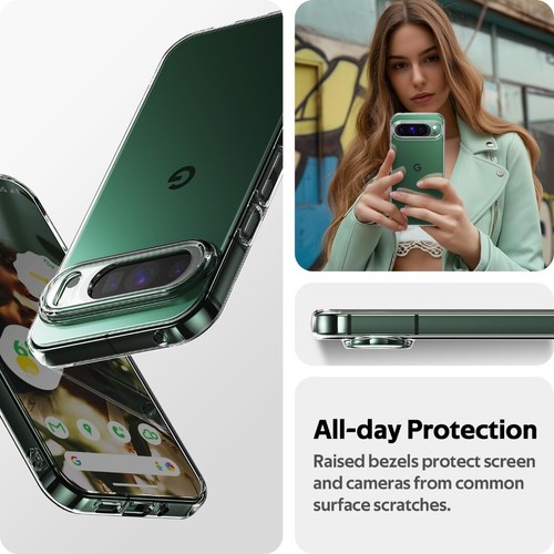 Pour Google Pixel 9 Pro XL / 9 8A 7A 6A Étui,Slim Transparent Silicone Gel Coque - Photo 3 sur 12