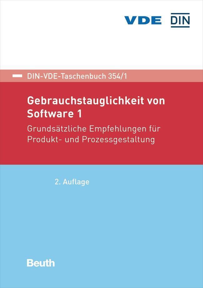 Thumbnail - Din E.v. | Gebrauchstauglichkeit Von Software 1 | Taschenbuch |