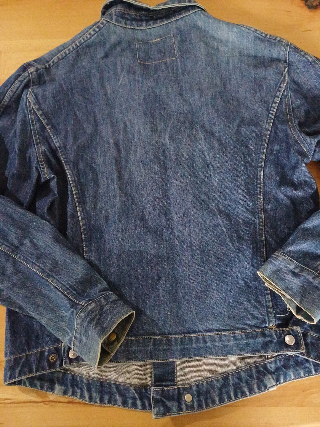 Levis Engineered Denim Jacket Large L MEDIUM BLUE… - image 14