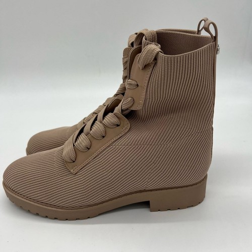 Bandolino Fran Combat Boot Almond Whisp Womens Size 8 - Picture 8 of 13
