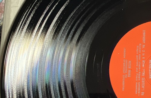 MENDELSSOHN - Scotch Symphony Fingal's Cave IMPORT FIRST PRESS 1971 Maag Vinyl - Picture 9 of 15