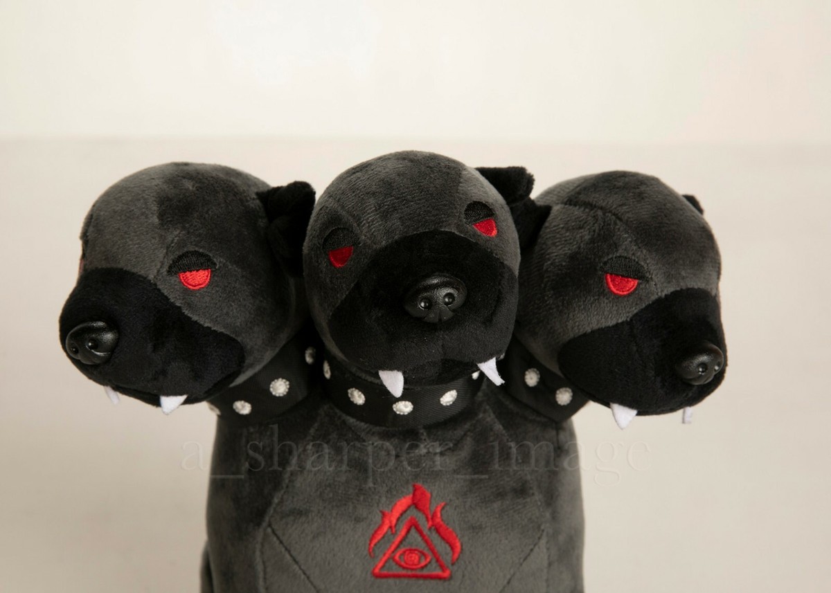 Cerberus plush on sale