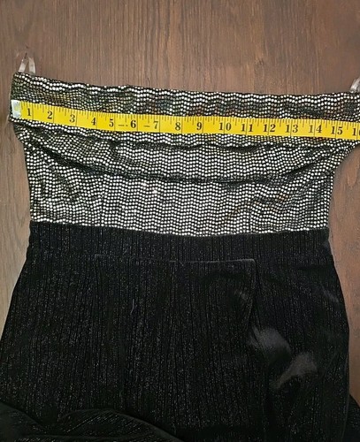 New With Tag Entro Sequin and velvet strapless jumpsuit Size Medium - Foto 15 di 19