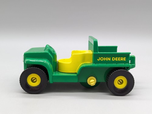 RC2 John Deere Tractor Corn Combine Harvester + ATV Gator + Farmer Toy Lot - Picture 16 of 24