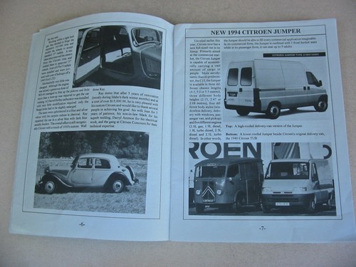 1994 Citroen Concours of America Newsletter - Picture 4 of 10