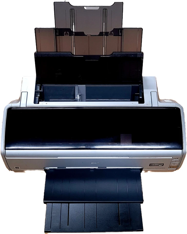 Epson Stylus Photo R2400 Digital Photo Inkjet Printer AS IS - Image 2 of 2