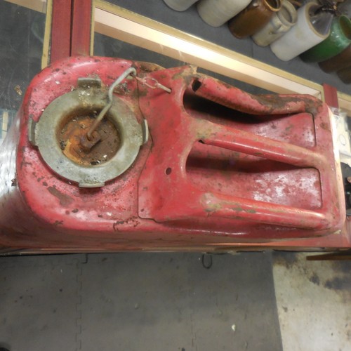 Vintage US G 5 Gallon Military Gas Can Metal US Metal Container - Picture 7 of 21