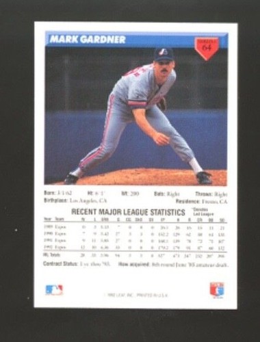 1993 Donruss Baseball, # 1 to # 200, U-PICK, RB5 - Picture 108 of 314