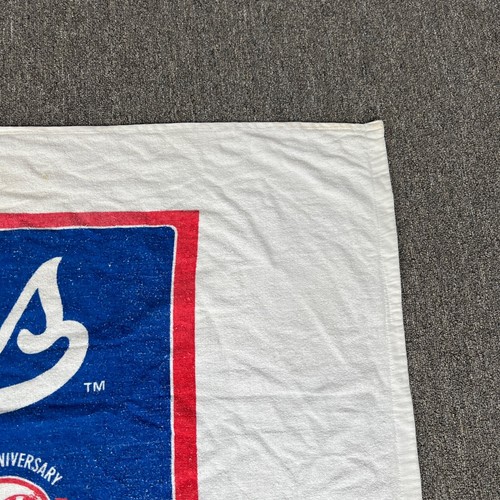 Vintage New York Yankees Beach Towel Anniversary White 56 x 28 Baseball Tapestry - Picture 9 of 14