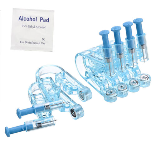 10-50X Disposable Sterile Unit Ear Nose Studs Piercing Gun Piercer Machine Tools - Picture 3 of 11
