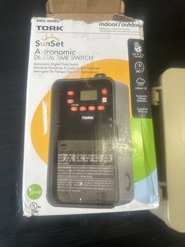 Tork Ewz101 Elektronische Zeitschaltuhr, Astro 7 Tage, Spst - Bild 1 von 24