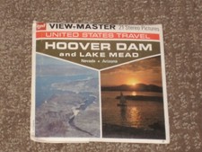 Hoover Dam and Lake Mead 3d View-Master 3 Reel Packet - Full Color Images
