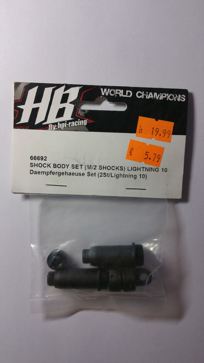 HB HPI RACING 66692 Shock Body Set M/2 Lightning WR8 Flux 3.0 NITRO RC CARS | eBay HB HPI RACING 66692 Shock Body Set M/2 Lightning WR8 Flux 3.0 NITRO RC CARS | eBay