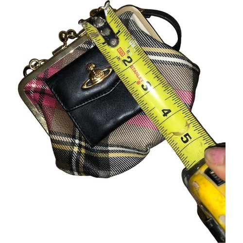 Vivienne Westwood Vintage Rare Mini Black/Red Plaid Clutch/Handbag - Picture 12 of 16