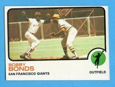 1973 TOPPS # 145 BOBBY BONDS STARGELL SAN FRANCISCO GIANTS EX+ FREE SHIPPING
