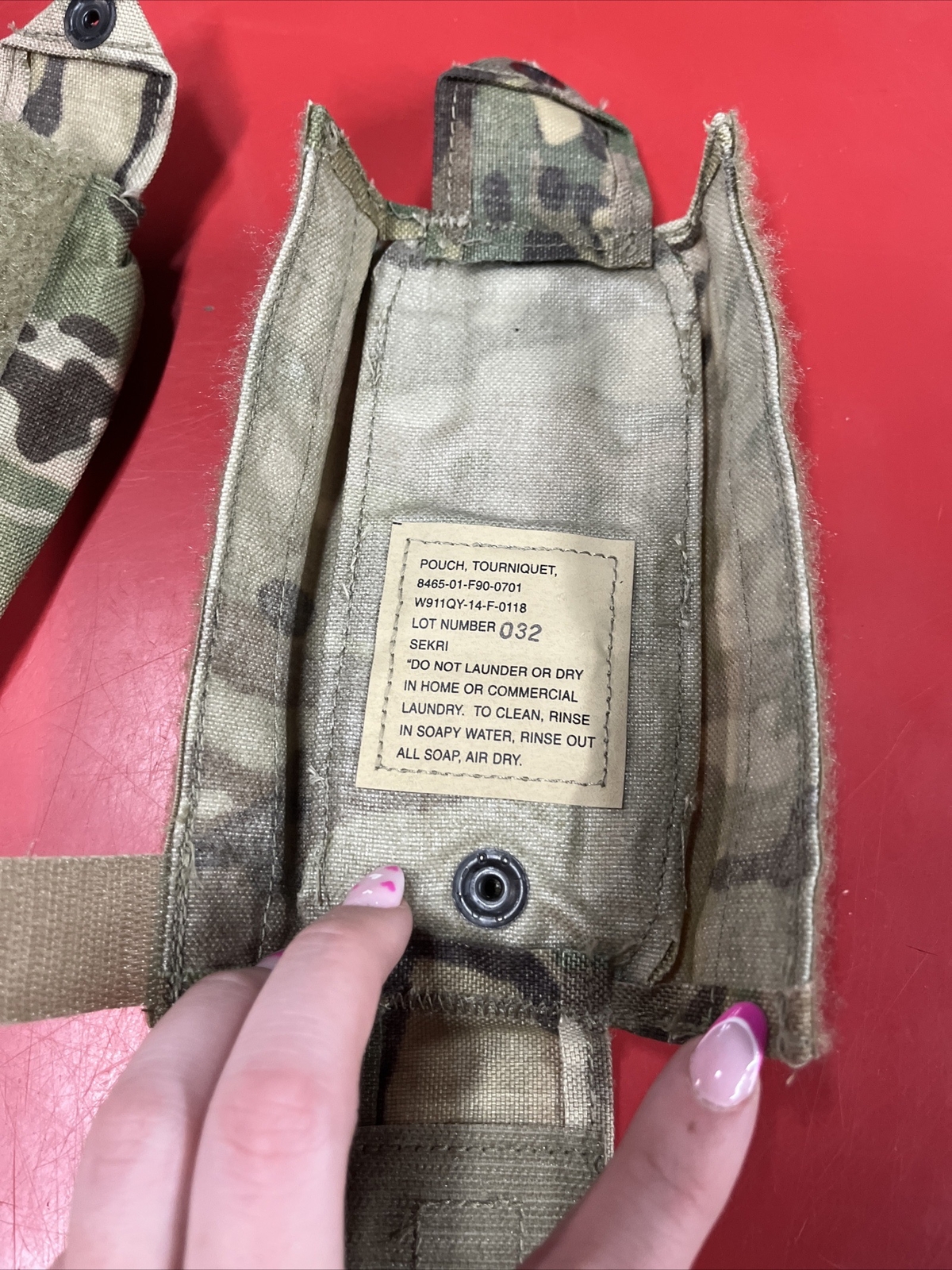 INDIVIDUAL FIRST AID KIT (IFAK, OCP COLOR PATTERN) II W/ 2 TQ POUCH