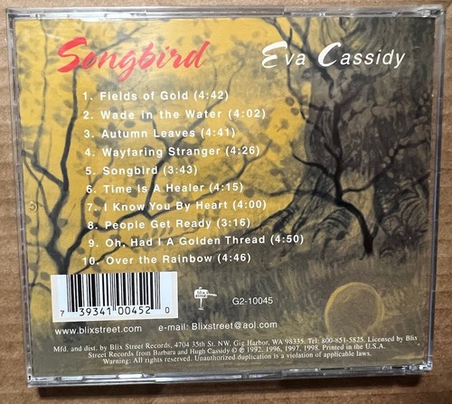 Songbird ~ Eva Cassidy ~ Jazz - Blues ~ CD ~ Good - Picture 2 of 11