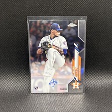 2020 Topps Chrome - Rookie Autographs #RA-BA Bryan Abreu (AU, RC)
