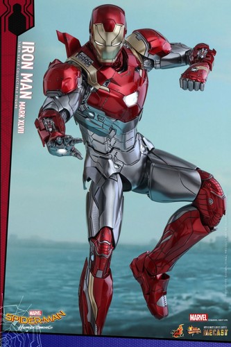 Hot Toys HT MMS427D19 1/6 Iron Man Mark XLVII Action Figure Full Set Spider-Man - Picture 12 of 12