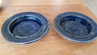 2 x Grades Ashtray by Dailer & Delair Poterie de Blanot ¤ 19cms x 3cms (N°28)