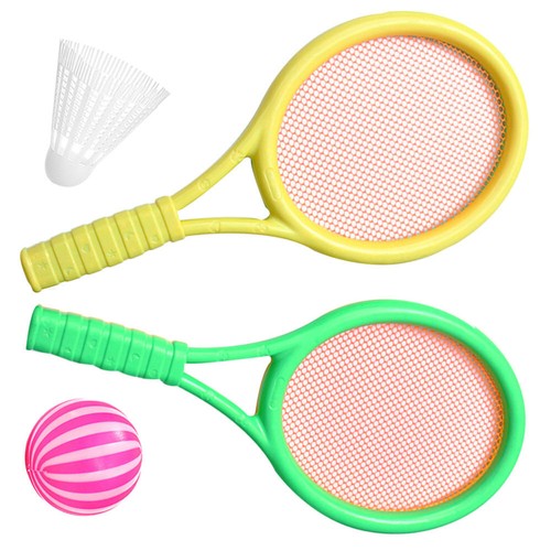 Juego de tenis para niños 2 raquetas con 2 pelotas para niños color aleatorio - Imagen 3 de 12