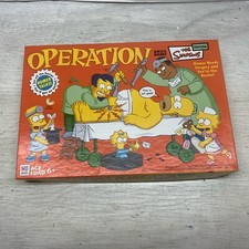 The Simpsons Operation Talking Board Game Tested Working