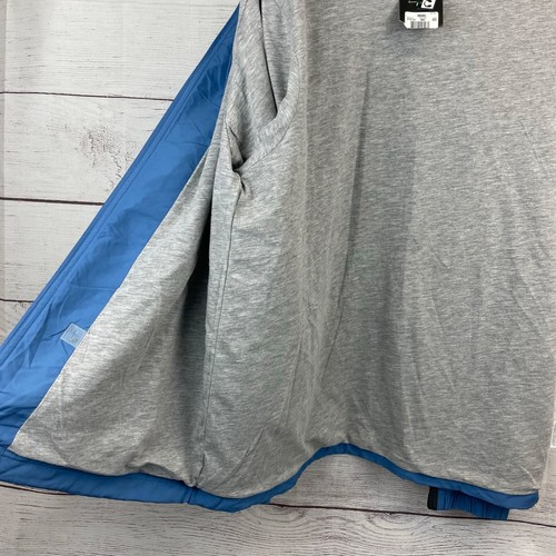 Nike windbreaker Track Jacket Blue Black Stripe Lined Size XXL NWT - Picture 9 of 12