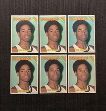 1975-76 Topps #259 Len Elmore Lot of (6) - Indiana Pacers Rookie RC