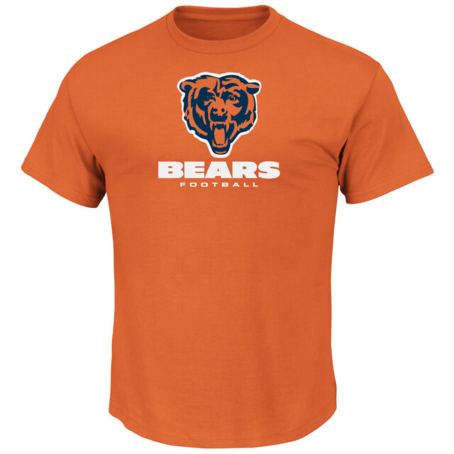 NFL T-Shirt Chicago Bears Critical Victory VIII orange von Majestic Football NFL T-Shirt Chicago Bears Critical Victory VIII orange von Majestic Football