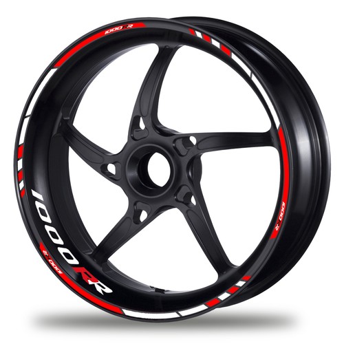 FELGENRANDAUFKLEBER passend für BMW S 1000 RR Moto GP Style Felgenaufkleber - Picture 6 of 17