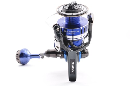 Carrete de pesca giratorio Daiwa 15 Saltiga 5000H Big Game Exc+5 de Japón VTR 5 - Imagen 10 de 15