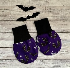 Gothic Bat Creatures Baby Mitts Spooky Ghoul Monster Fright