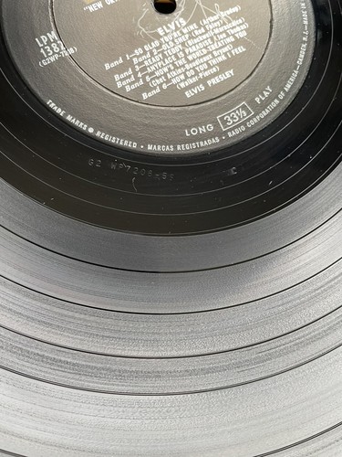 Elvis Presley LPM-1382 LP ORIGINAL MONO (EX) BLACK LABEL DOG ON TOP - Imagen 6 de 9