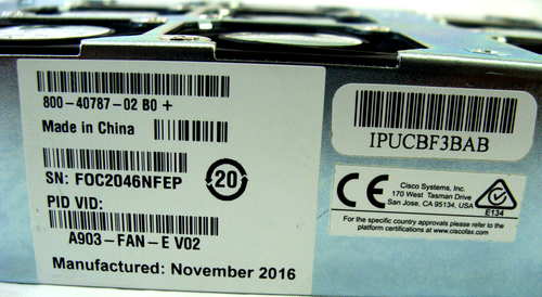 CISCO A903-FAN-E V02 LÜFTEREINLAGE, für Ersatzteile/Reparatur - Bild 6 von 7