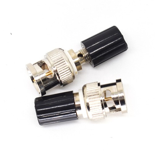 50x Nickel Plated BNC Male To 4mm Banana Female Jack Straight Adapter Connector - Picture 6 of 6