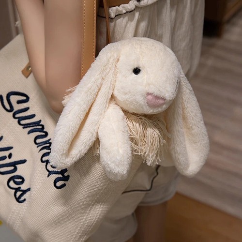 Cute Cartoon 20cm Long Ears Rabbit Doll : Baby Soft Plush Toy For Children Bunny - Picture 15 of 21