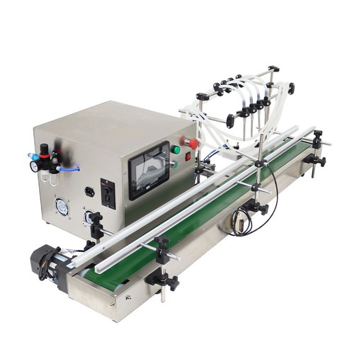 10-1000ml Automatic Liquid Filling Machine with Magnetic Pump Four Nozzles 8mm - Picture 1 of 22