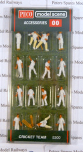 Modelscene 5300 Cricket Team 00 Gauge - Multicolor