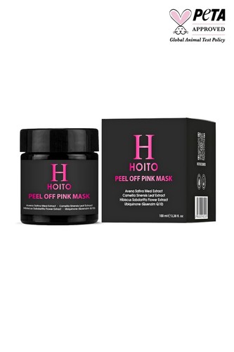 HOITO 100ml Pink Peel Off Mask - Pore Cleansing, Dead Skin Removal, Facial Treat - Picture 2 of 2