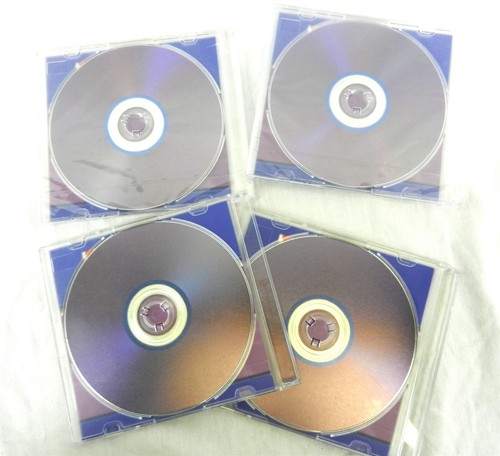 4 Verbatim AZO 8x DVD+R DL Double Layer Discs 8.5GB 240Minutes Each  S27  - Picture 2 of 3