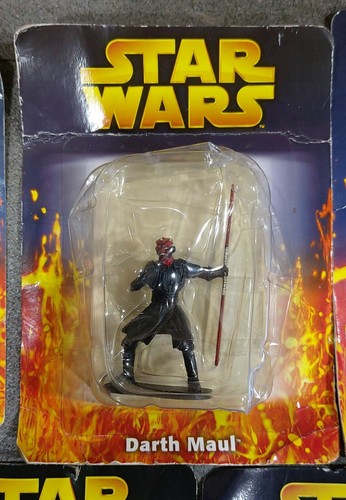 De Agostini -Star Wars Diecast Figures - 7 x Figures Darth Vader, Han Solo Etc - Picture 3 of 10