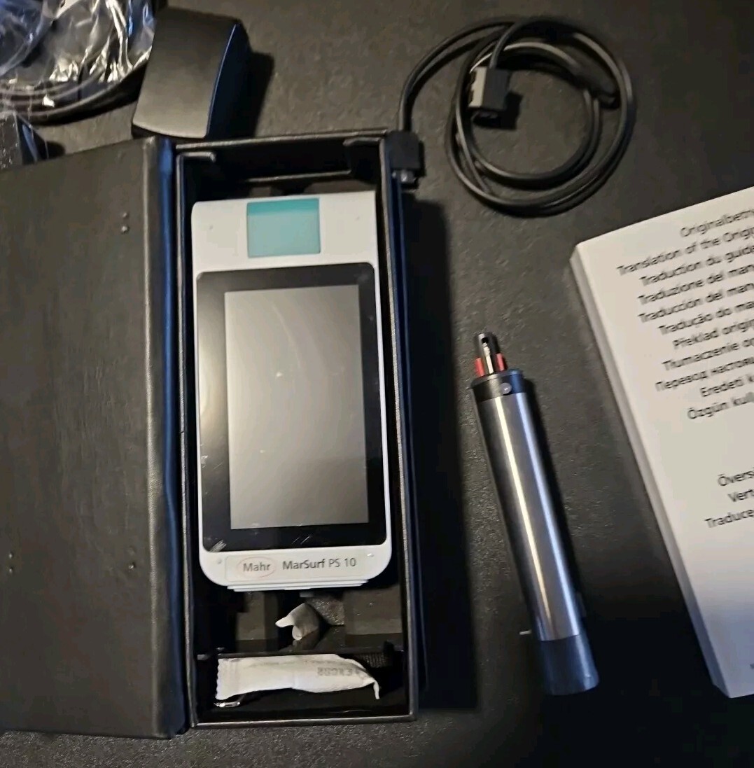 Mahr MarSurf PS 10 Mobile Roughness Measuring Instrument (MARSURF-PS-10) |  eBay