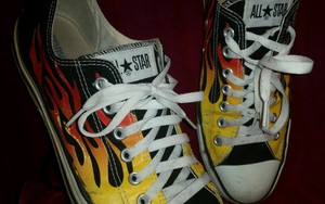 converse chuck taylor fiamme