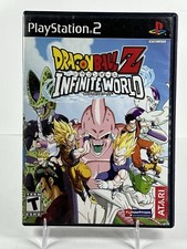 Dragon Ball Z: Infinite World (Sony PS2 , 2008) No Manual Tested Working