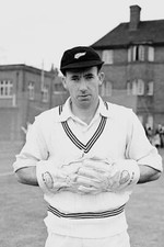 John Reid New Zealand Tour Of England Nets Lord's Apr 1958 OLD CRICKET PHOTO